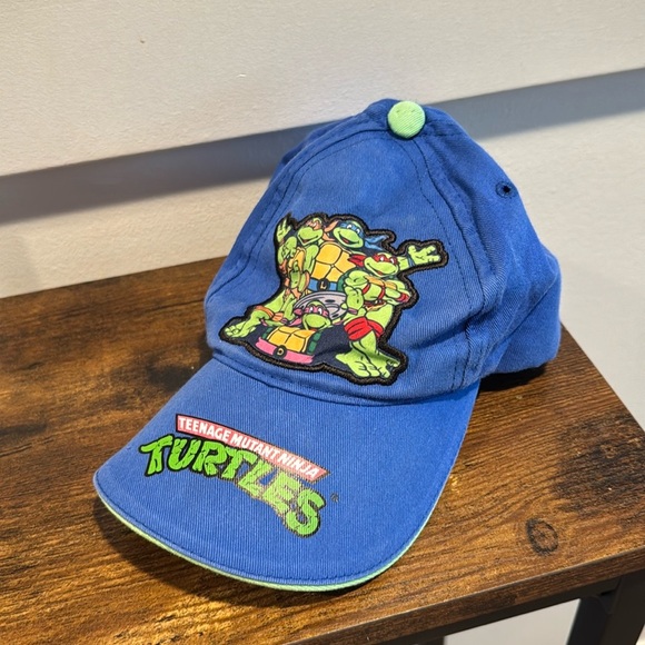 Teenage Mutant Ninja Turtles Youth Hat, Adjustable velcro back, Nickelodeon 2016 - Picture 1 of 9